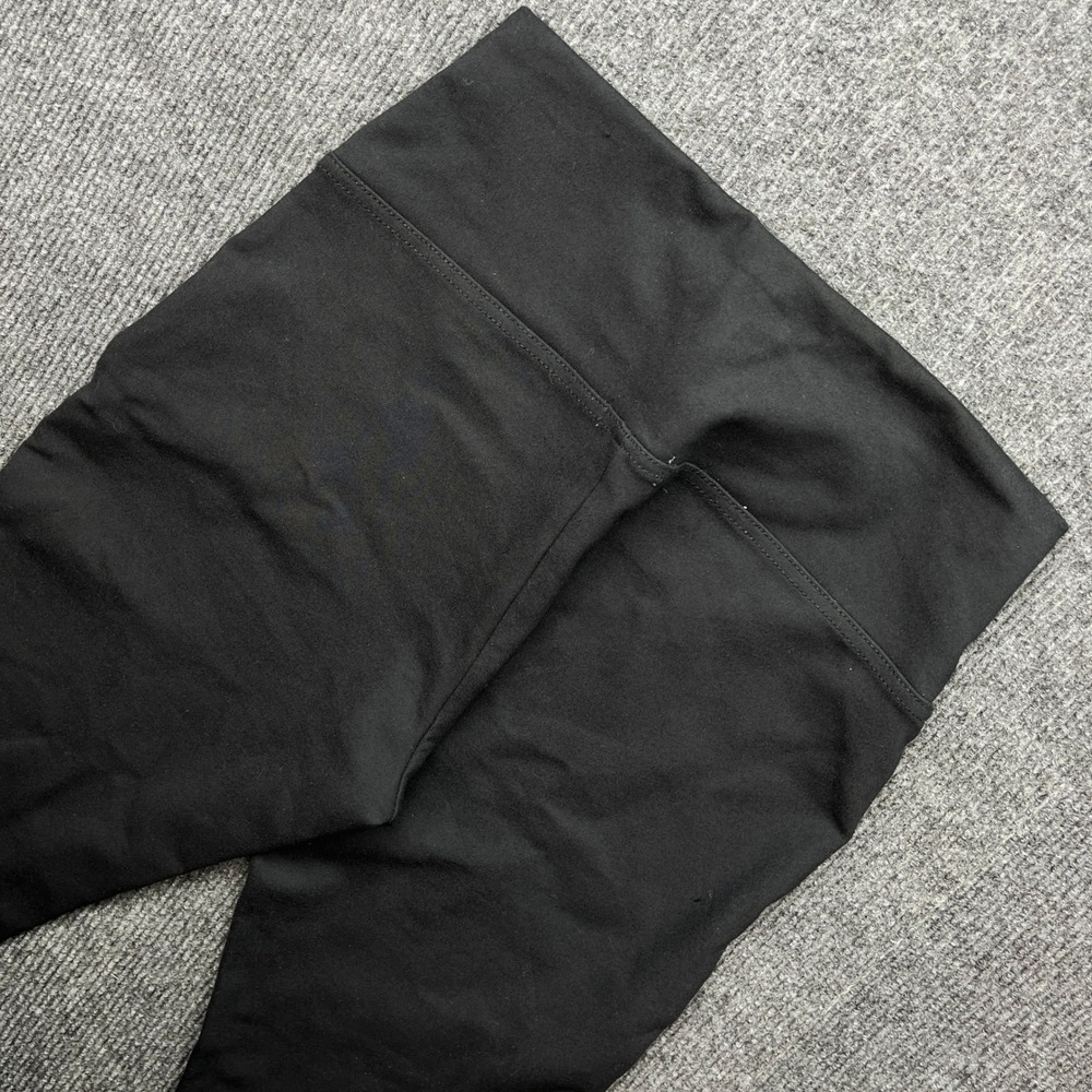Eddie Bauer High Rise Leggings Black Size M Ponte Knit Activewear Yoga Pants